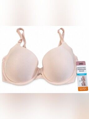 34D Warners Rose Blush Underwire Bra